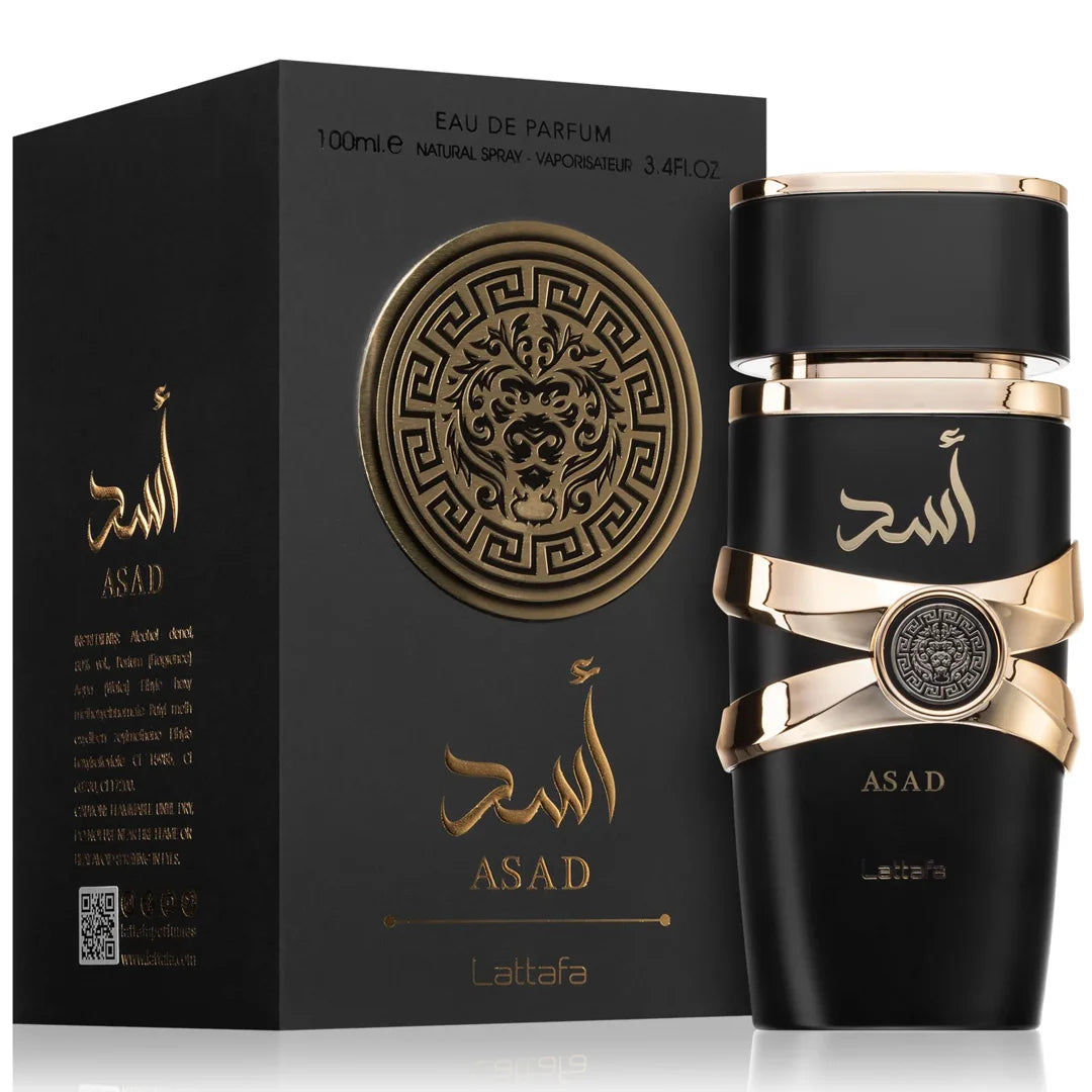Perfume Masculino ASAD – LATTAFA Eau de Parfum 100ML